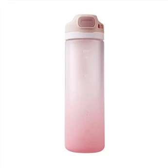 Tritan-waterfles van 630 ml met gradiëntspuitverf